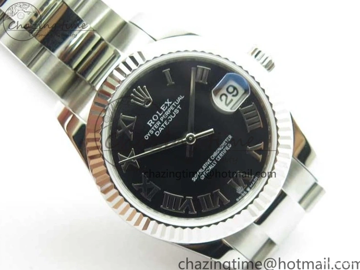 0411 Datejust 31mm 278271 SS BP Maker Best Edition Black Roman Dial on Oyster Bracelet SportInspired 2754